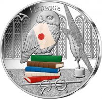 France - Monnaie de Paris Hedwige - 50 Euros Argent Couleur 2021 (MDP) - Harry Potter - Vague 2