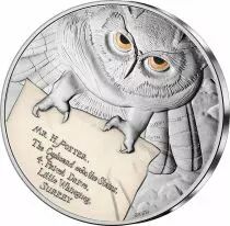 France - Monnaie de Paris Hedwige - 50 Euros Argent Couleur FRANCE 2022 (MDP) - Harry Potter