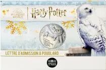 France - Monnaie de Paris Hedwige - 50 Euros Argent Couleur FRANCE 2022 (MDP) - Harry Potter