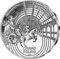 France - Monnaie de Paris Jeux Olympiques PARIS 2024 - 10 ? Argent BE FRANCE 2021 - HÉRITAGE - Le Grand Palais (1/10)