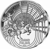 France - Monnaie de Paris Jeux Olympiques PARIS 2024 - 10 ? Argent BE FRANCE 2021 - H&Eacute;RITAGE - Le Grand Palais (1/10)