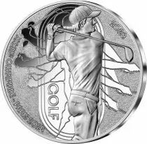France - Monnaie de Paris Jeux Olympiques PARIS 2024 - 10 ? Argent BE FRANCE 2023 - PARIS 2024 - Golf - COLLECTION SPORT (8/15)