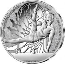 France - Monnaie de Paris Jeux Olympiques PARIS 2024 - 10 ? Argent BE FRANCE 2023 - PARIS 2024 - Gymnastique artistique - COLLEC