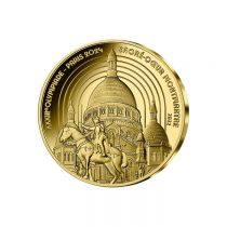 France - Monnaie de Paris Jeux Olympiques PARIS 2024 - 50 Euros OR BE FRANCE 2022 - Héritage - Montmartre et le Sacré Coeur