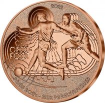 France - Monnaie de Paris Jeux Paralympiques PARIS 2024 - 1/4 ? FRANCE 2022 - PARIS 2024 - Cécifoot - COLLECTION SPORT (7/15)