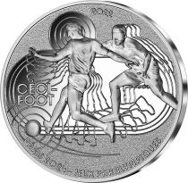 France - Monnaie de Paris Jeux Paralympiques PARIS 2024 - 10 ? Argent BE FRANCE 2022 - PARIS 2024 - Cécifoot - COLLECTION SPORT 