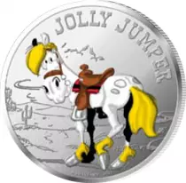 France - Monnaie de Paris Jolly Jumper - mini-m&eacute;daille 75 ans de Lucky Luke 2021 par La Monnaie de Paris