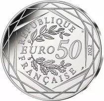 France - Monnaie de Paris L\'amour - 50 Euros Argent Couleur FRANCE 2022 (MDP) - Ast&eacute;rix - Vague 1