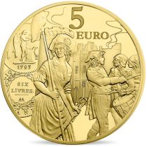France - Monnaie de Paris L\'ECU DE 6 LIVRES - 5 Euros OR BE 2018 FRANCE (MDP)
