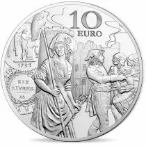 France - Monnaie de Paris L\'ECU DE 6 LIVRES -SEMEUSE - 10 Euros Argent BE 2018 (MDP)