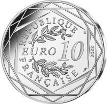 France - Monnaie de Paris L\'élégance - 10 Euros Argent Couleur FRANCE 2022 (MDP) - Astérix - Vague 2