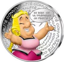 France - Monnaie de Paris La convivialit&eacute; - 10 Euros Argent Couleur FRANCE 2022 (MDP) - Ast&eacute;rix - Vague 2