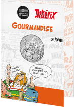 France - Monnaie de Paris La Gourmandise - 10 Euros Argent FRANCE 2022 (MDP) - Astérix - Vague 2