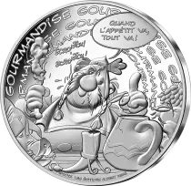 France - Monnaie de Paris La Gourmandise - 10 Euros Argent FRANCE 2022 (MDP) - Ast&eacute;rix - Vague 2