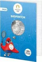 France - Monnaie de Paris Le Badminton - 10 Euros Argent FRANCE 2023 (MDP) - Les Phryges - Mascottes de Paris 2024 - Vague 1