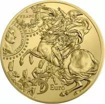 France - Monnaie de Paris Le Franc Germinal - 5 Euros OR Semeuse BE 2019 FRANCE (MDP)