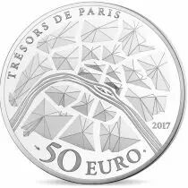 France - Monnaie de Paris Le G&eacute;nie de la Bastille 50 Euros Argent BE FRANCE 2017 (MDP)