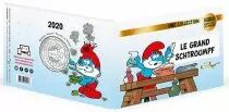 France - Monnaie de Paris Le Grand Schtroumpf - 50 Euros Argent Couleur FRANCE 2020 (MDP) - Les Schtroumpfs