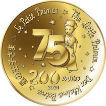 France - Monnaie de Paris Le Petit Prince et les étoiles - 200 Euros 1 Oz Or BE FRANCE 2021 75 ans du Petit Prince