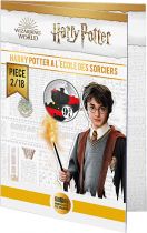 France - Monnaie de Paris Le Poudlard Express - Harry Potter à l\'école des Sorciers- 10 Euros Argent Couleur 2021 (MDP) - Harry 