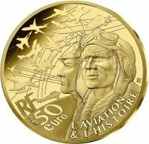 France - Monnaie de Paris Le Rafale - 50 Euros Or (1/4 Oz) BE 2022 FRANCE (MDP)