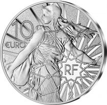 France - Monnaie de Paris Le Roi Midas - 10 Euros Argent Semeuse BE 2023 FRANCE (MDP)