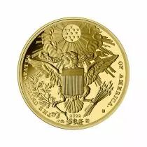 France - Monnaie de Paris Le Sceau des &Eacute;tats-Unis - Grandes Dates de l\'Humanit&eacute; - 50 Euros Or BE FRANCE 2022 (MDP)