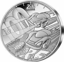 France - Monnaie de Paris LES 100 ANS DES 24H DU MANS - 50 Euros Argent BE 2023 FRANCE (MDP)