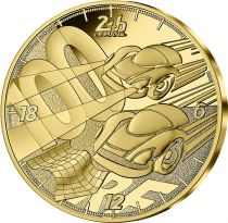 France - Monnaie de Paris LES 100 ANS DES 24H DU MANS - 50 Euros OR (1/4 Oz) BE 2023 FRANCE (MDP)