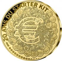 France - Monnaie de Paris Les 20 ans du Starter-Kit - 100 Euros OR (1/2 Oz) Semeuse BE 2021 FRANCE (MDP)