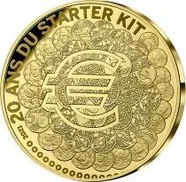 France - Monnaie de Paris Les 20 ans du Starter-Kit - 100 Euros OR (1/2 Oz) Semeuse BE 2021 FRANCE (MDP)