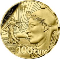 France - Monnaie de Paris Les 20 ans du Starter-Kit - 100 Euros OR (1/2 Oz) Semeuse BE 2021 FRANCE (MDP)