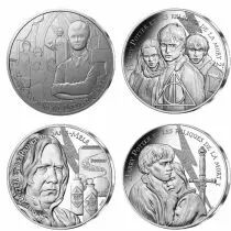 France - Monnaie de Paris Les 4 x 10 Euros Argent France 2021 (MDP) - HARRY POTTER (Vague 2)