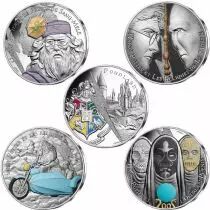 France - Monnaie de Paris Les 5 x 10 Euros Argent Couleur France 2021 (MDP) - HARRY POTTER (Vague 2)