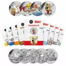 France - Monnaie de Paris Les 9 x 10 Euros (Argent et couleur) France 2022 (MDP) - Ast&eacute;rix (Vague 1)