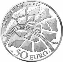 France - Monnaie de Paris Les Champs-Elys&eacute;es - 50 Euros Argent BE FRANCE 2020 Monnaie de Paris