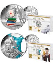 France - Monnaie de Paris Lot des 2 X 50 Euros Argent Couleur FRANCE 2021 (MDP) - Harry Potter - Vague 2