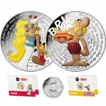 France - Monnaie de Paris Lot des 2 X 50 Euros Argent Couleur FRANCE 2022 (MDP) - Ast&eacute;rix - Vague 1