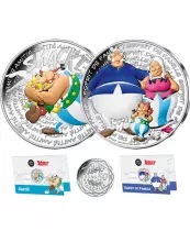 France - Monnaie de Paris Lot des 2 X 50 Euros Argent Couleur FRANCE 2022 (MDP) - Ast&eacute;rix - Vague 2