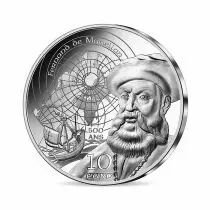 France - Monnaie de Paris Magellan et &Acirc;ge Manuelin - S&eacute;rie Unesco - 10 Euros Argent BE FRANCE 2021 (MDP)