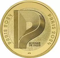 France - Monnaie de Paris M&eacute;daille - Mascotte Jeux Olympiques Paris 2024 - sous blister