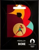 France - Monnaie de Paris Médaillon B - Alphabet Sports - Paris 2024