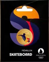France - Monnaie de Paris M&eacute;daillon S - Alphabet Sports - Paris 2024