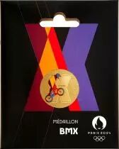 France - Monnaie de Paris Médaillon X - Alphabet Sports - Paris 2024