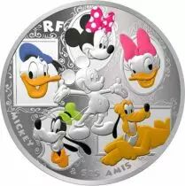 France - Monnaie de Paris MICKEY ET SES AMIS - 50 Euros 5 Oz Argent BE FRANCE 2018 (MDP)