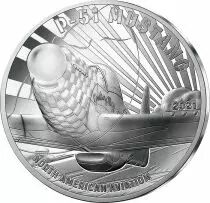 France - Monnaie de Paris MUSTANG P51 - 10 Euros Argent BE 2021 FRANCE (MDP)