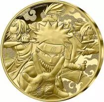 France - Monnaie de Paris Naruto et l\'Equipe 7 - 50 Euros Or BE FRANCE 2023