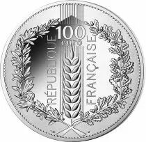 France - Monnaie de Paris NATURES DE FRANCE - 100 Euros Argent FRANCE 2020 - CH&Ecirc;NE