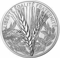 France - Monnaie de Paris NATURES DE FRANCE - 20 Euros BE Argent 2022 FRANCE - Bl&eacute;