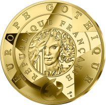 France - Monnaie de Paris Notre Dame de Paris & l\'époque Gothique - Europa Star 200 Euros Or BE FRANCE 2020 (MDP)